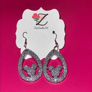 Mickey Mouse Resin Earrings